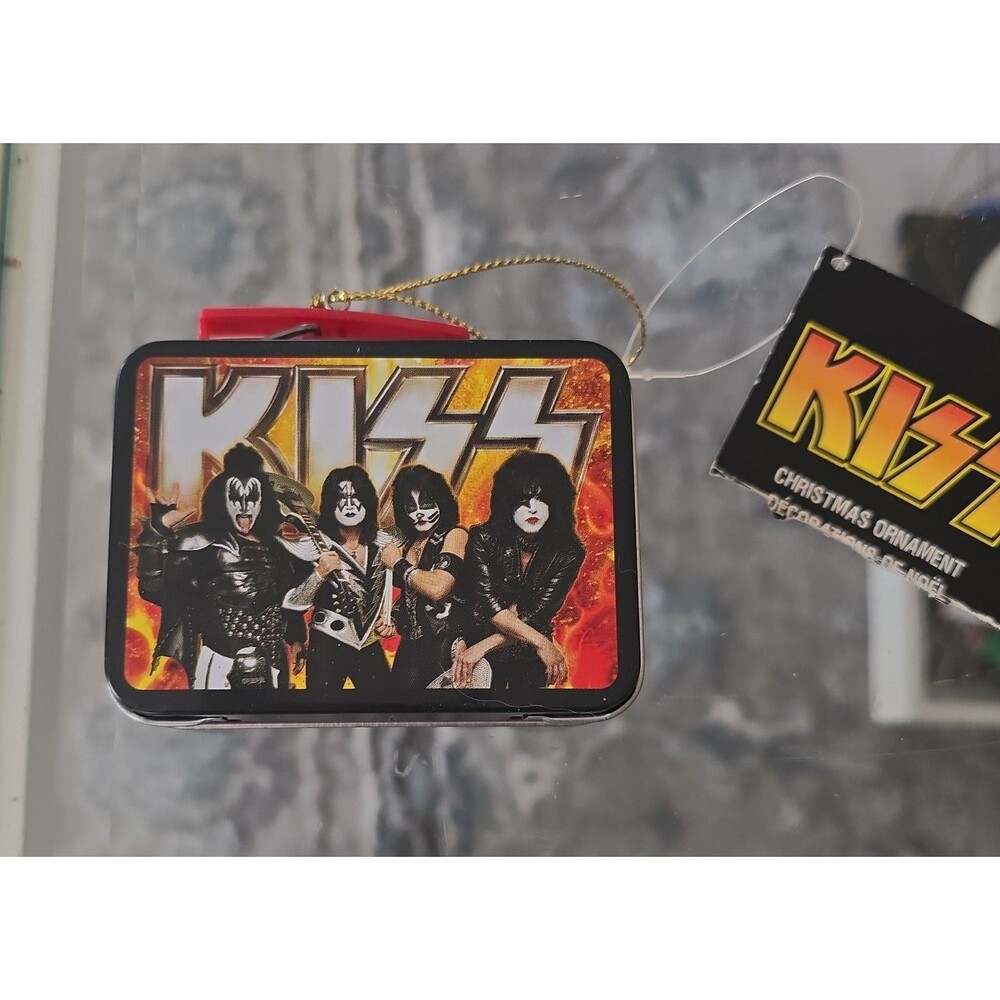 KISS 2012 Mini Lunchbox Ornament NWT